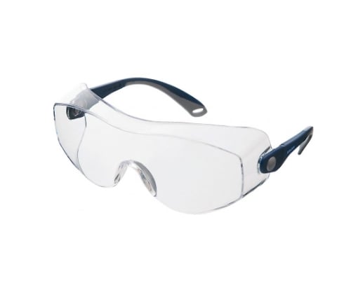 Protective glasses, spectacle shape/clear lens, 1 box (10 pieces) EE-16 1 box (10 pieces)