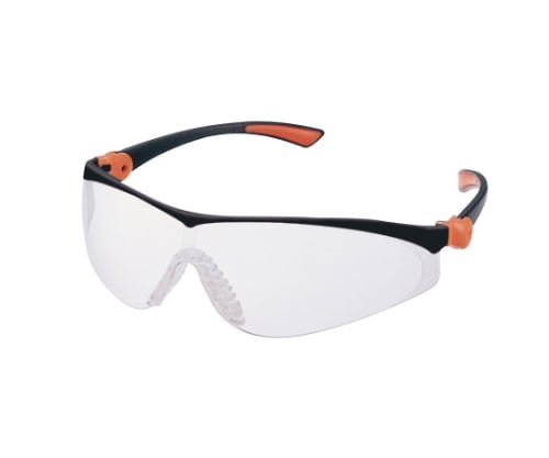 Protective glasses, spectacle shape/clear lens, 1 box (10 pieces) EE-31 1 box (10 pieces)