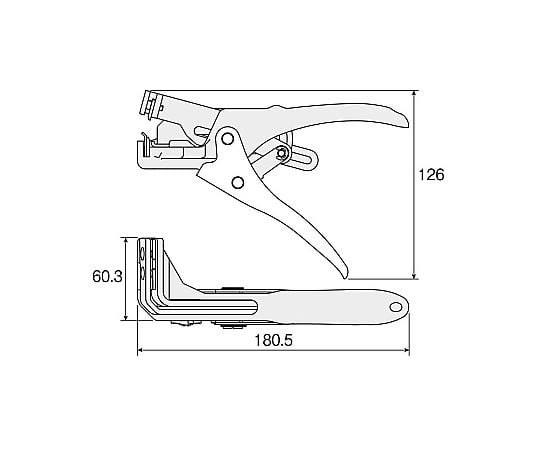 VVFストリッパー VVFケーブル/EM-EEFケーブル P-929 1個