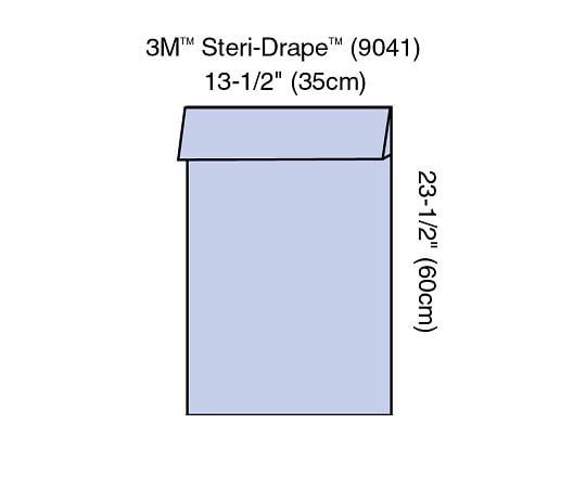 アクセサリー 防水レッグカバー 下肢上肢用 不織布製 滅菌済 1箱(50枚入) 9041 MED 1箱(50枚入)