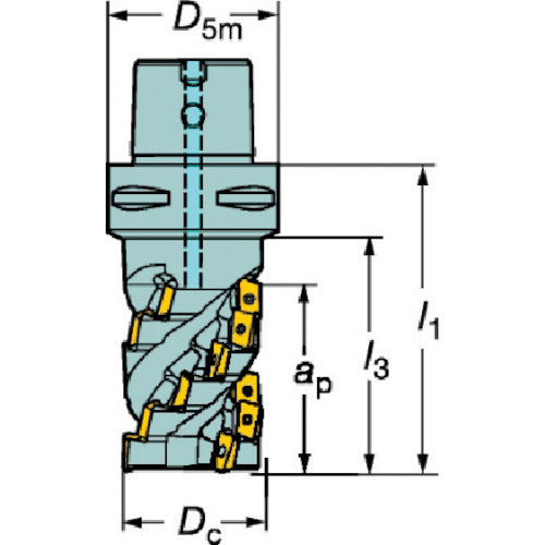 Sandvik CoroMill 390 Long Edge Cutter (440) R390-050C5-54M 1 piece