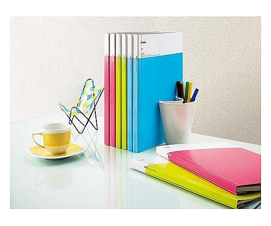 フラットファイルdセレクトライトカラーA4縦薄青 フ-CP10-3LB 1冊