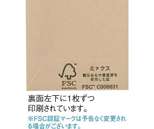 Kraft envelopes, long size 3, 100 pieces, FSCN3K70, 1 pack (100 pieces)