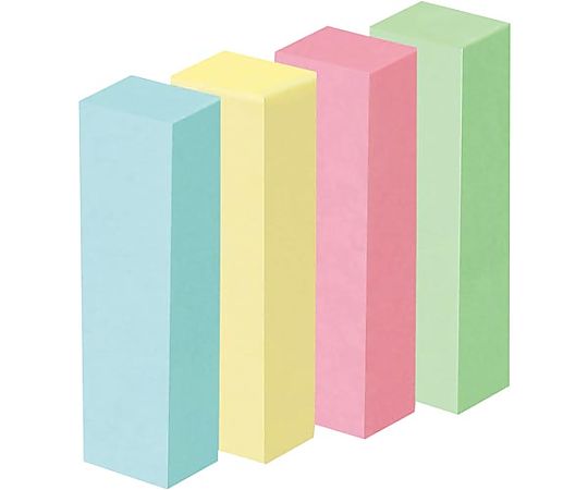 Tack Memo Mini 50 x 15 Mixed Color x 5 Books Me-1015N 1 Pack (5 Books)