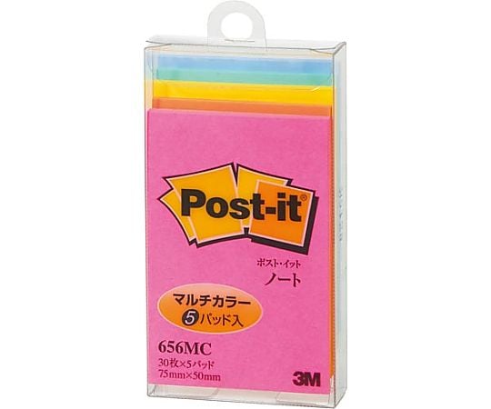 Post-it Multicolor 75 x 50 5-color set 1 pack (5 books) 656MC 1 pack (5 books)