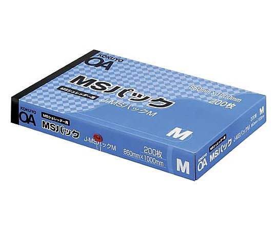 슈레더용 폴리봉투 M 200장 J-MS파크 M 1상자(200장입)