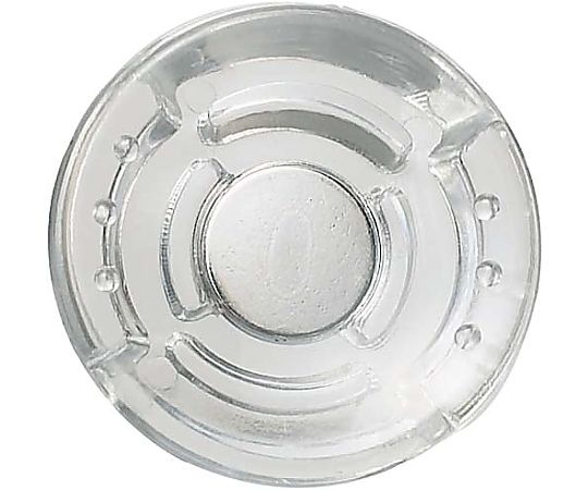 超強力マグネット<ネオマグ>φ20mm 透明 6個 マク-1020NT 1パック(6個入)