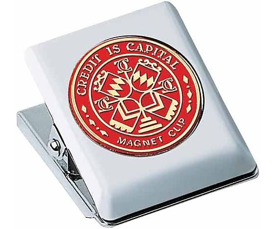 マグネットクリップ特大 口幅51mm 赤 クリ-62NR 1個