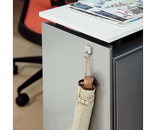 強力マグネットフック白500g 1セット(2個入) フク-261W 1セット(2個入)