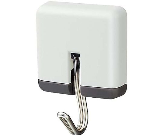 強力マグネットフック白1.5kg 1セット(2個入) フク-263W 1セット(2個入)