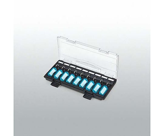 キーファイル KEYSYS 9個吊 A4ハーフ透明 KFB-HA4T 1個