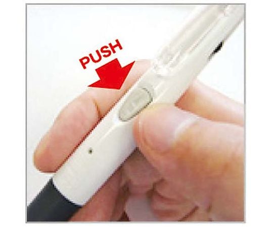 Clip-on G2 color ballpoint pen, transparent barrel, B2A3-C, 1 piece