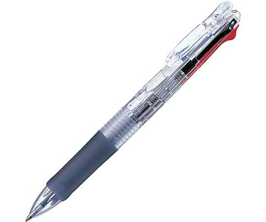 Clip-on G4 color ballpoint pen, transparent barrel, B4A3-C, 1 piece
