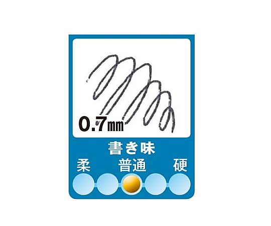 고무 그립 파워 피트 0.7mm 레드 PR-100R 1개