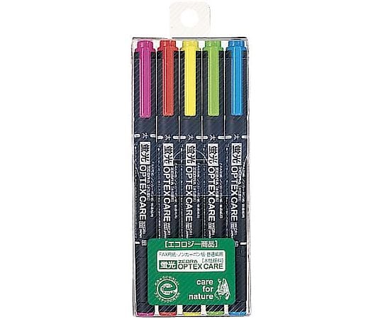 Fluorescent Optex Care 5-color set WKCR1-5C 1 pack (5 colors)