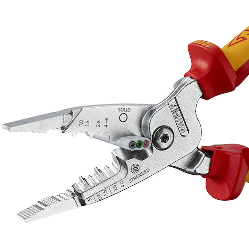KNIPEX 電工用多機能絶縁プライヤー 200mm 1376200ME 1 丁