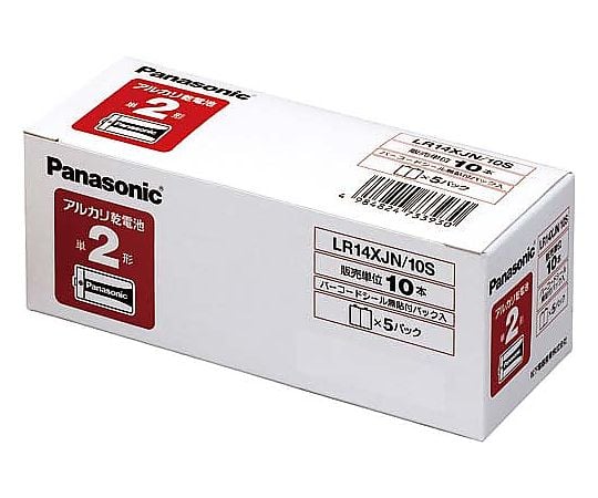 アルカリ乾電池 単2 10本入 LR14XJN/10S 1パック(10本入)
