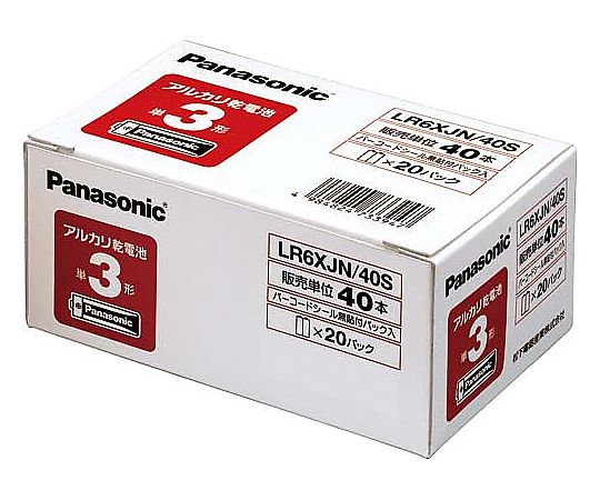 알칼리 건전지 단 3 40개입 LR6XJN/40S 1팩(40개입)