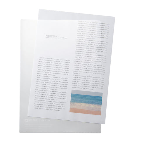 LIHIT Clear Holder <OBP> 100-Pack F3270-100P 1 Set