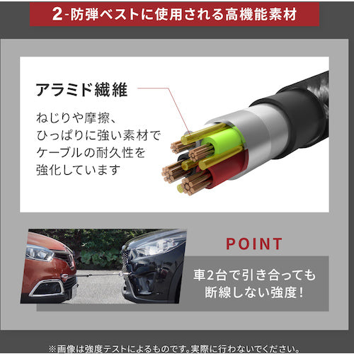 Owltech Break-Resistant and Flexible 3-in-1 Cable, 2m, Black, OWL-CBA4MLC20-BK, 1 pc