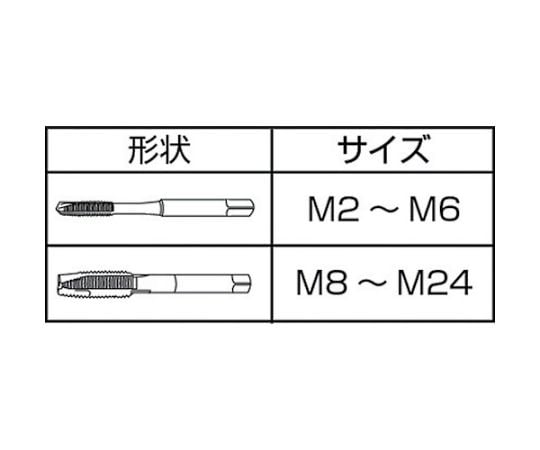 제트 탭(포인트 탭) 미터 나사・보통 M4X0.7 JET-M4X0.7 1개
