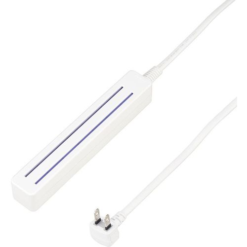 YAZAWA 差込みフリータップ2ロングタイプ1.5mホワイト H6LS10015WH 1 個