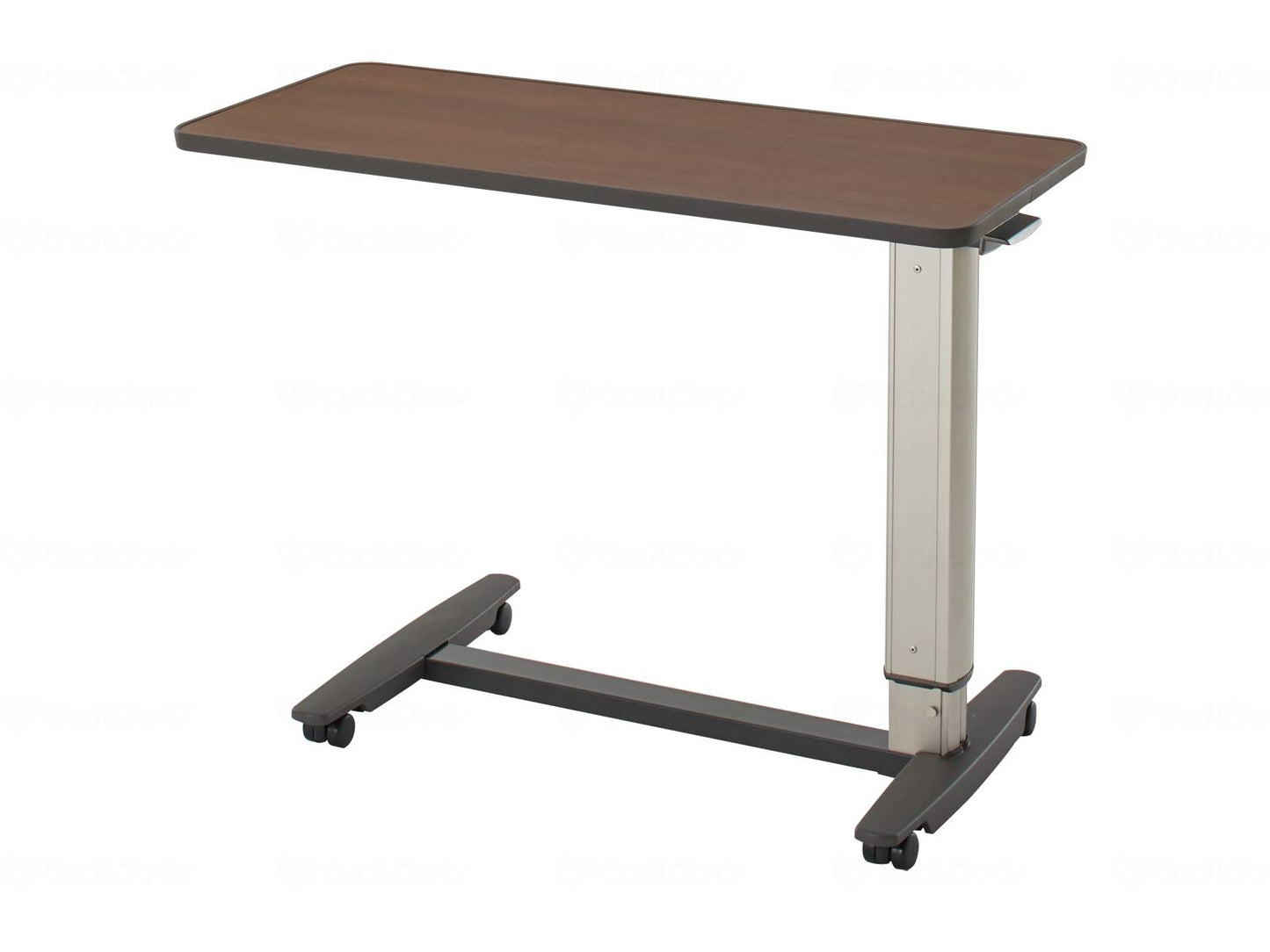 Sea hones bed side table gas spring type four wheel lock dark