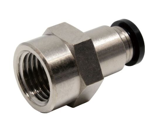 튜브 피팅 암 스트레이트 튜브 6 나사 02 PCF6-02 1개