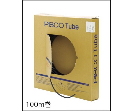 Soft nylon tube, black, 8X6.0, 20M, NB0860-20-B, 1 roll