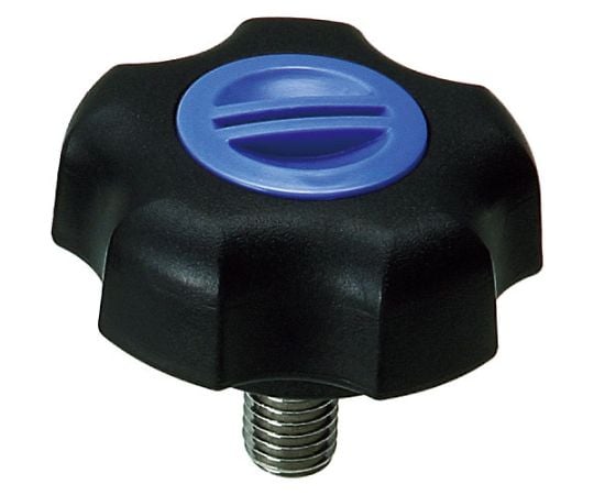 피트 노브 M6 본체/블랙 캡/파랑(5개들이) FIT-K-M6-B-5P 1봉(5개입)