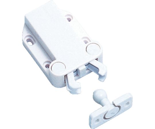 (140058065)MC-37F-WHプッシュラッチ MC-37F-WH 1セット