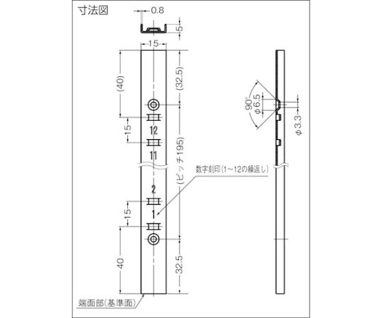 (120030674) SMB-15R Stainless steel shelf bracket SMB-15R 1 piece