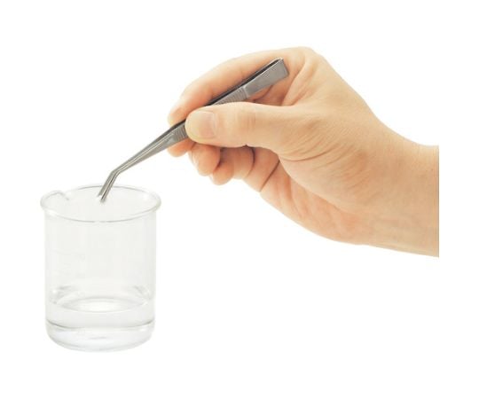 Stainless steel tweezers 300mm with curved serrations TSP-40 1 piece