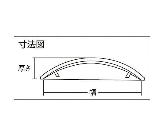 Wiring cover connector type Width 60 TRD60M-W 1 piece