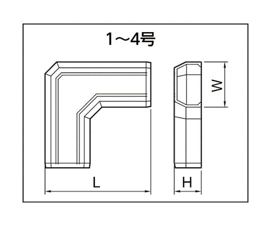 뉴 에프몰 부속품 마가리 2호 화이트 SFMM22 1개
