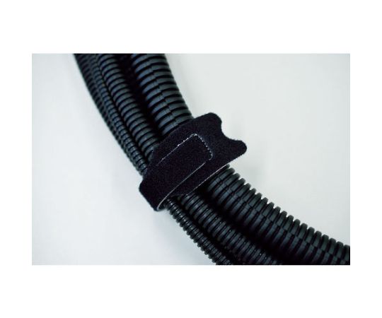 マジックバンド ストラップ 15cm 黒 (4本入) MKS-1915-BK 1袋(4本入)