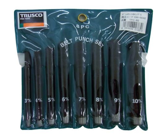 Punch set 8 pieces TPO-8S 1 set