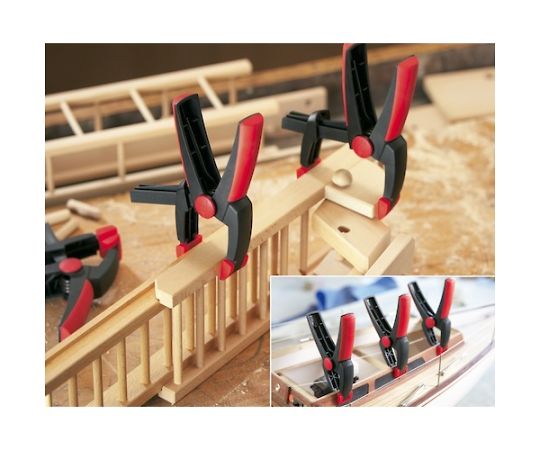 スプリングクランプXV型 開き100mm XV5-100 1個