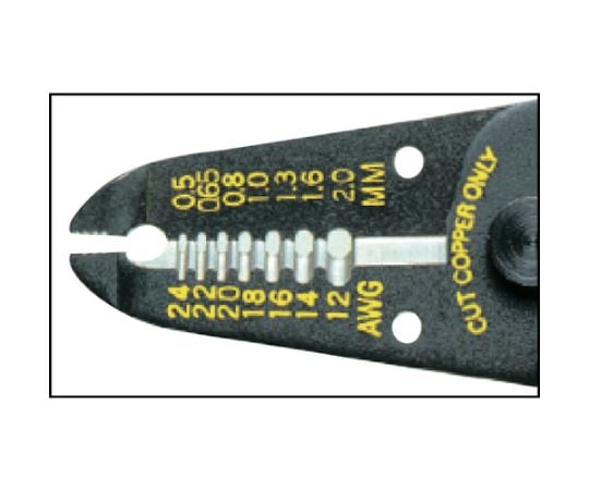 ワイヤーストリッパー No.3500E-1(単線・より線用) 3500E-1 1丁