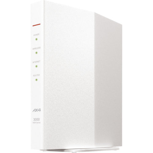 BAFFALO Wireless LAN Base Station 11ax/ac/n/a/g/b 2401+573Mbps White WSR-3000AX4P-WH 1 unit