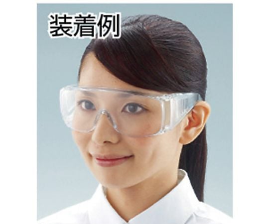 일안형 세이프티 글라스 렌즈 투명 TSG33 1개