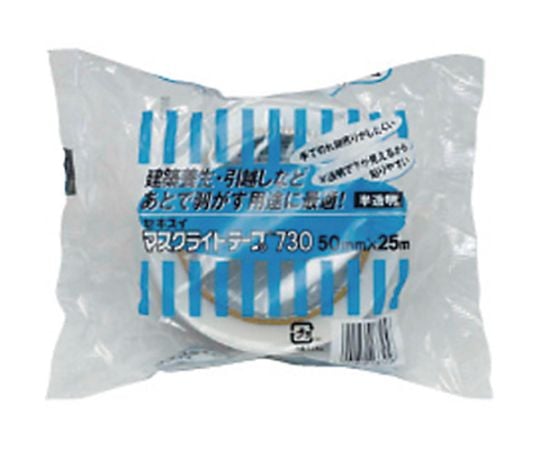 마스크 라이트 양생 테이프 반투명 50mm×25m N730N04 1권