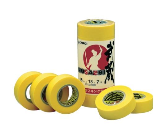Washi Masking Tape Musashi 15mm width (8 rolls) MUSASHIJAN-15 1 pack (8 rolls)