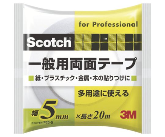 Scotch General purpose double-sided tape 5mm x 20m PGD-05 1 roll