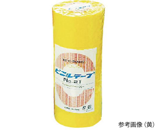 脱鉛タイプビニールテープNo.21S 0.2mm×50mm×20m 透明 4巻入り 21-50TM 1パック(4巻入)