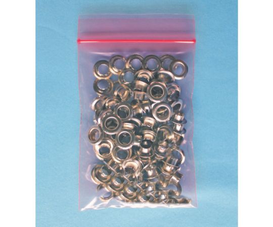 Ziplock plastic bag Unipack B-4 Semi-transparent red Length 85 x Width 60 x Thickness 0.04mm 300 pieces B-4-CR 1 bag (300 pieces)