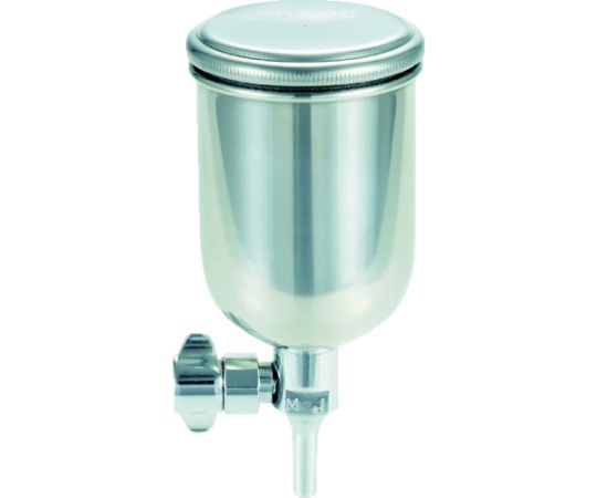 スプレーガン用塗料カップ(重力式用) ステンレス製脚付き重力式カップ 150mL PC-150SB-2LF 1個