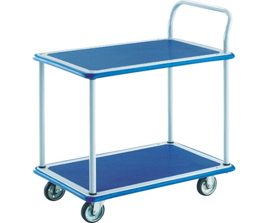 Press-made dolly Donkey cart, 2-tiered, single-sided type, 740 x 480, 104N, 1 unit