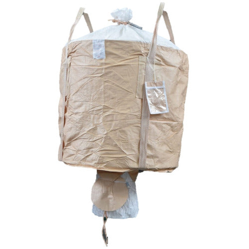 Asahi Container Bag, Round, Double-Layered, with Discharge Outlet, AS-HTNJ2, 1 Bag