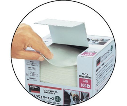 Ultra Wiper Ace Dry Type 100 sheets TUWA-D100 1 box (100 sheets)